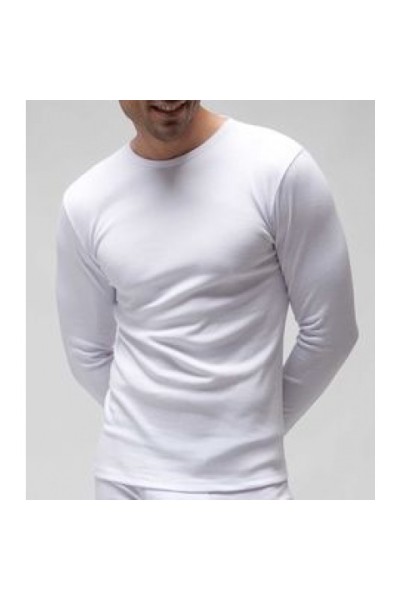 7430 RAPIFE 48-52 BLANCO CAMISETA HOMBRE TERMICA MANGA LARGA