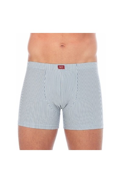 18466 SET BOXER HOMBRE ALGODON LYCRA RAYAS