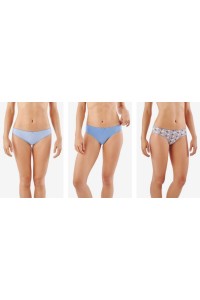 PB1011 PROMISE PACK-3 BRAGA BIKINI ALGODON ESTAMPADO "PC1011"