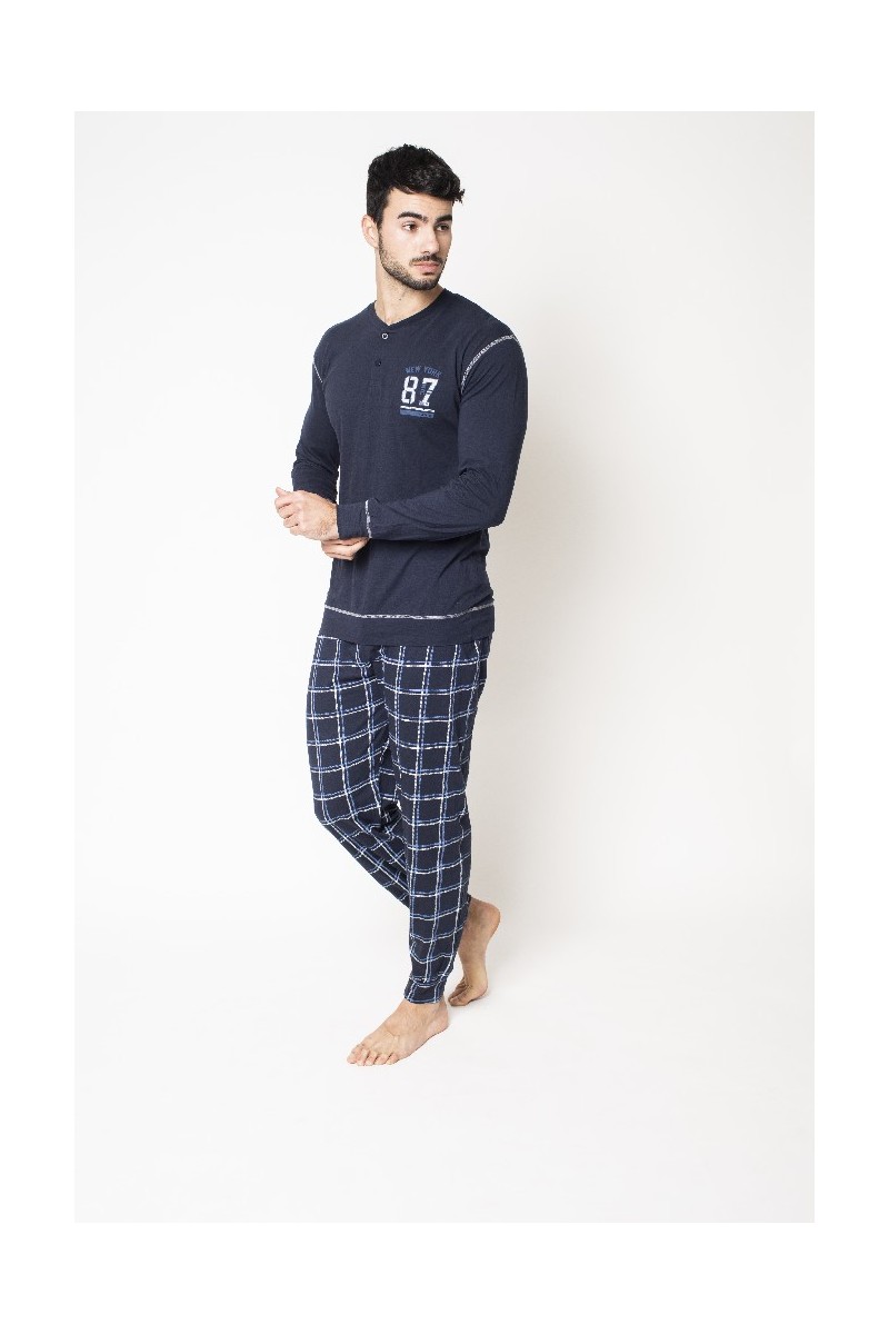 41841 BLANCA HDEZ PIJAMA HOMBRE ALGODON "ASTON"