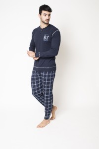 41841 BLANCA HDEZ PIJAMA HOMBRE ALGODON "ASTON"