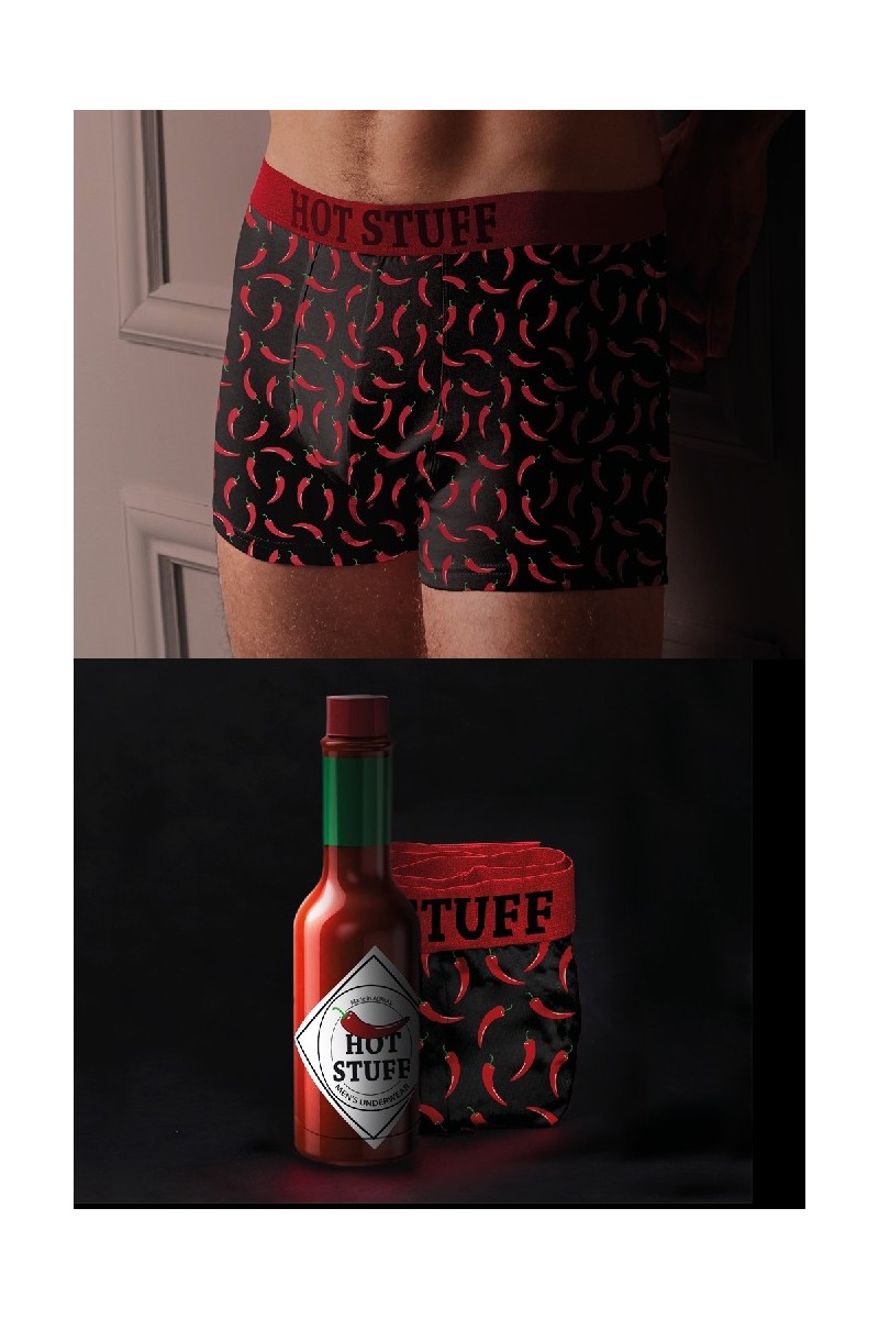 48353 ADMAS BOXER HOMBRE ROJO BOTELLA TABASCO