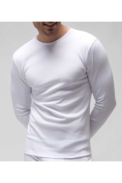 7430 RAPIFE 48-52 BLANCO CAMISETA HOMBRE TERMICA MANGA LARGA