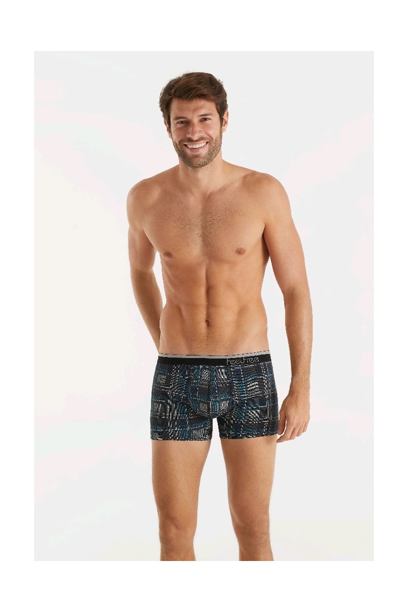 PBH10234 FEEL FREE PACK-3 BOXER HOMBRE ALGODON GOMA VISTA