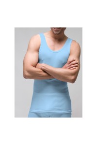 250 RAPIFE 60-64 CELESTE CAMISETA HOMBRE ALGODON TIRANTA