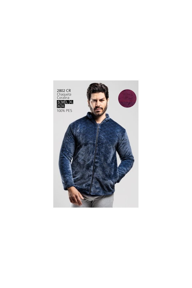 2802-CR LIN CHAQUETA HOMBRE ROMBOS