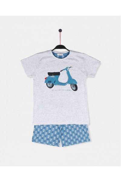 55635 ADMAS PIJAMA CORTO NIÑO VESPA