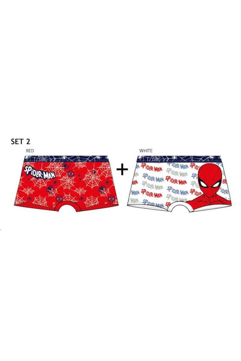 EV8112 MARVEL PACK-2 BOXER NIÑO SPIDERMAN