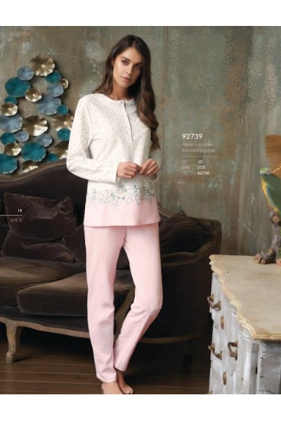 92739 LINCLALOR PIJAMA MUJER TAPETA CENEFA FLORES