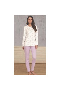 92773 LINCLALOR PIJAMA MUJER TAPETA FLORECITAS