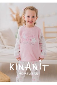 KN-292 IV22 PIJAMA INFANTIL NIÑA CORALINA  "Twinkle little Star"