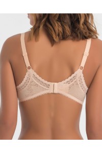 P0713 C PLAYTEX SUJETADOR AROS SIN RELLENO JACQUARD ENCAJE