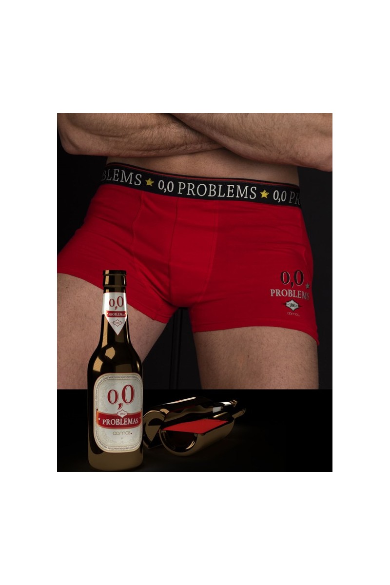 48449 ADMAS BOXER HOMBRE ROJO 0,0 PROBLEMS