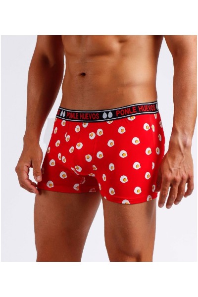 48451 ADMAS BOXER HOMBRE ROJO "PONLE HUEVOS"