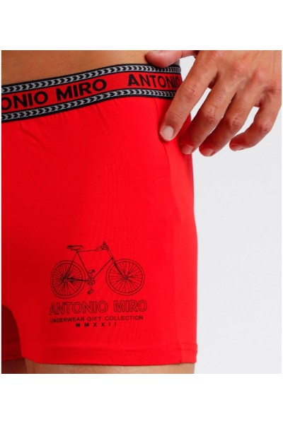 48438 ANTONIO MIRO BOXER HOMBRE + TANGA + TAZA ROJO