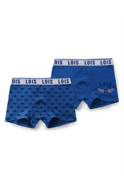 48470P LOIS PACK-2 BOXER HOMBRE MOTOWINGS