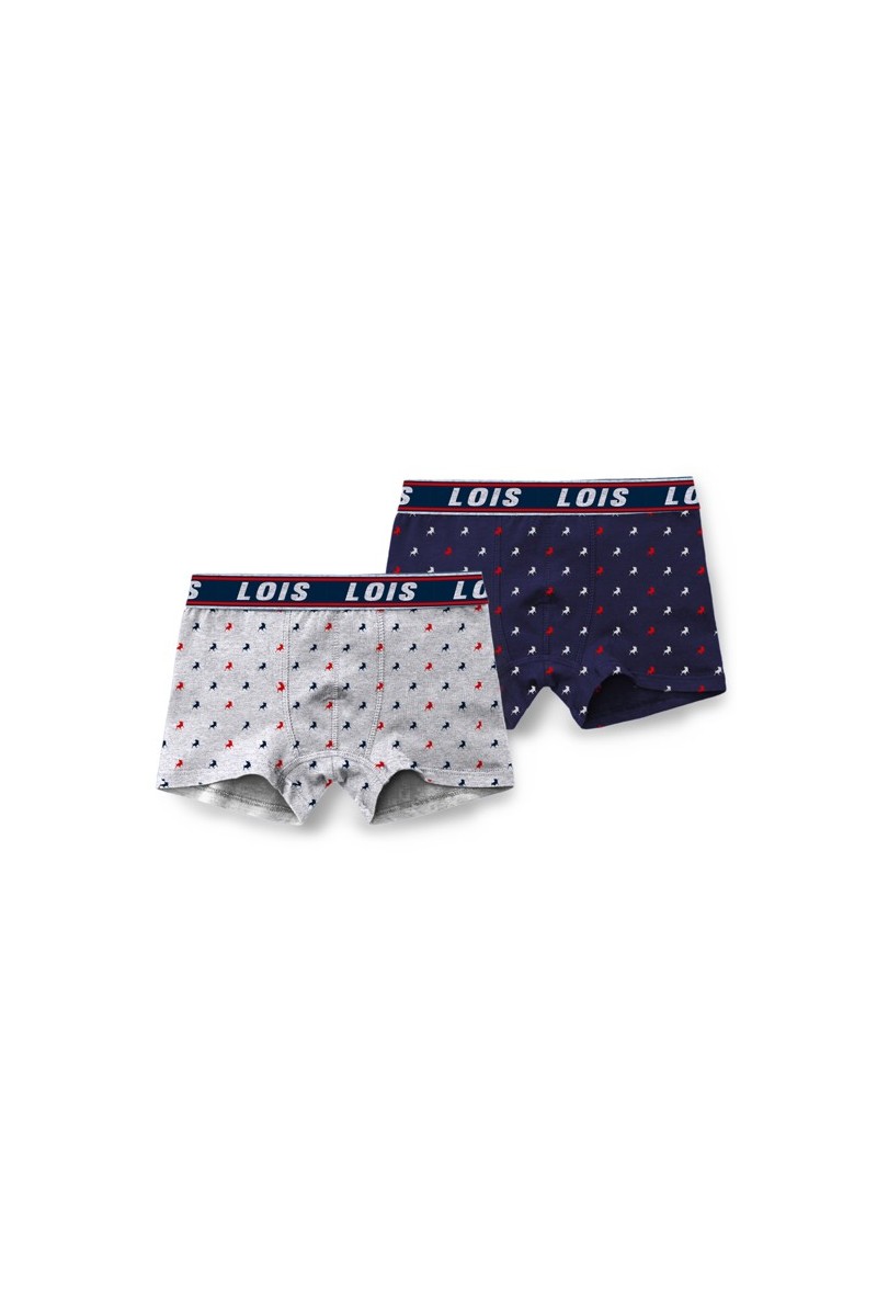 48471P LOIS PACK-2 BOXER HOMBRE FASTER