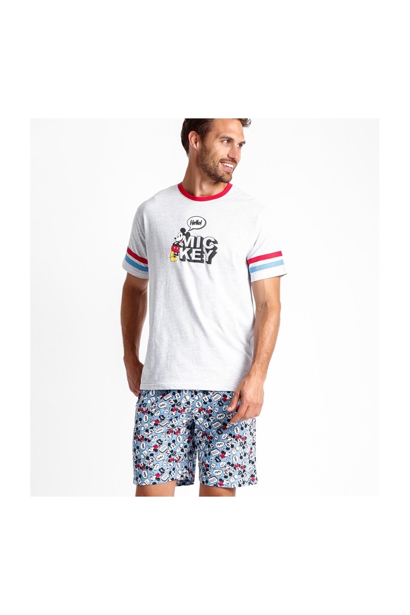 60653 DISNEY PIJAMA HOMBRE HELLO MICKEY