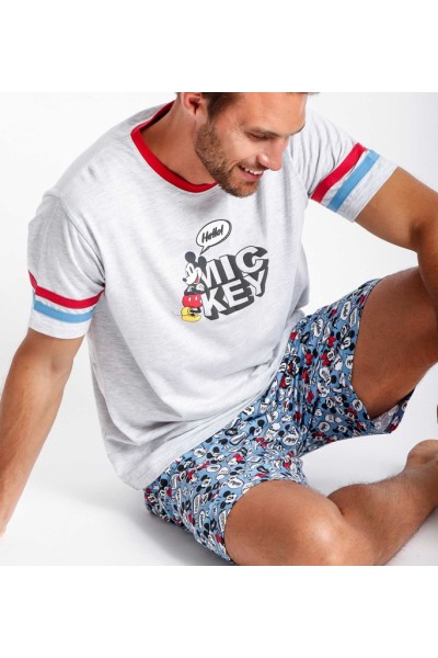 60653 DISNEY PIJAMA HOMBRE HELLO MICKEY