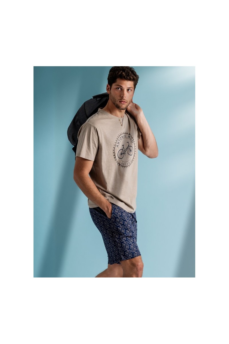 60901 ANTONIO MIRO PIJAMA HOMBRE BIKELY