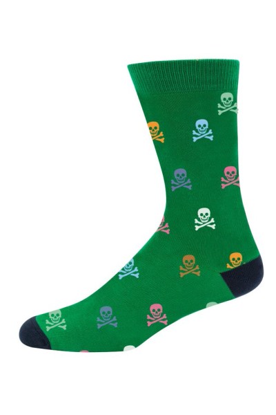 C291 CARLOMAGNO CALCETIN HOMBRE CALAVERAS