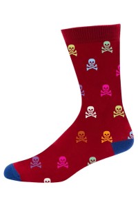 C291 CARLOMAGNO CALCETIN HOMBRE CALAVERAS