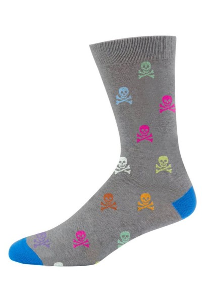 C291 CARLOMAGNO CALCETIN HOMBRE CALAVERAS