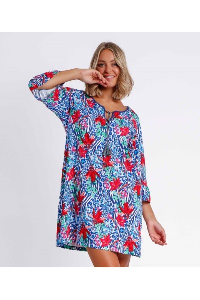 19720 ADMAS CAMISOLA PLAYERA FLORAL