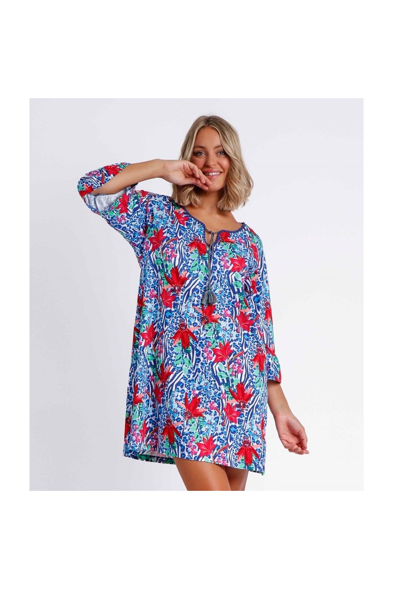 19720 ADMAS CAMISOLA PLAYERA FLORAL