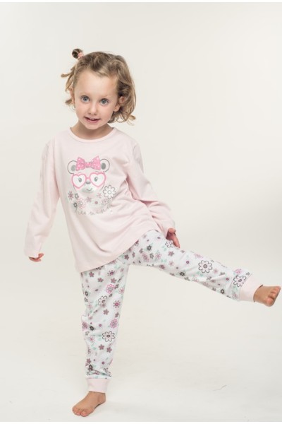 KN-221 VR23 KINANIT PIJAMA LARGO NIÑA INFANTIL