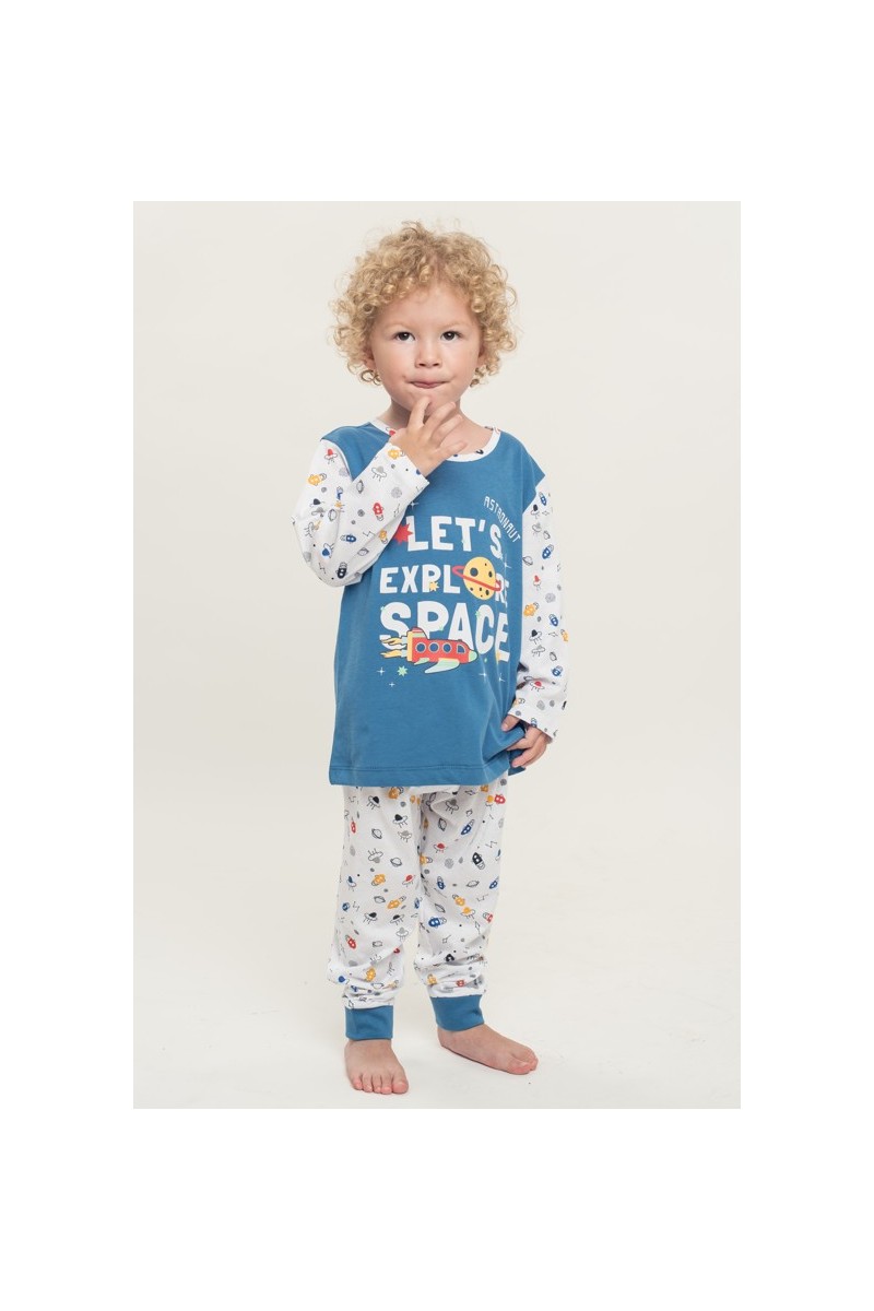 KN-120 VR23 KINANIT PIJAMA LARGO NIÑO INFANTIL "SPACE"