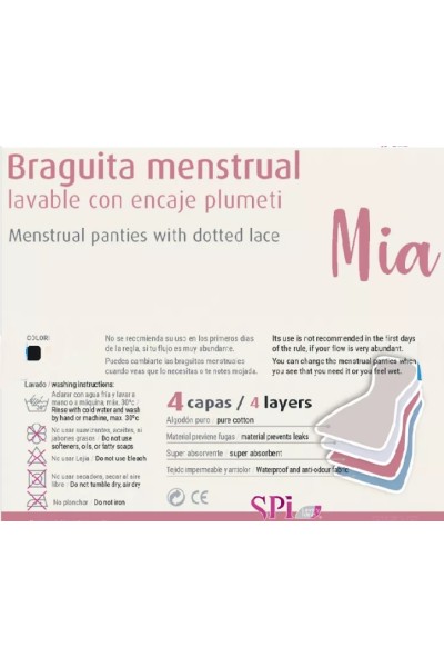 09089 SPI BRAGA MENSTRUAL MIA