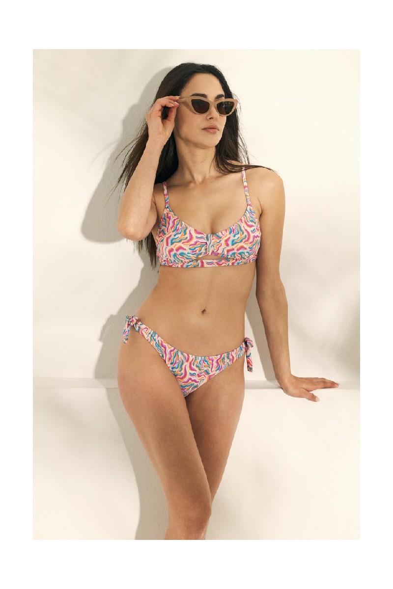 S8600 (S8601+S8602) PROMISE BIKINI TOP ESTAMPADO