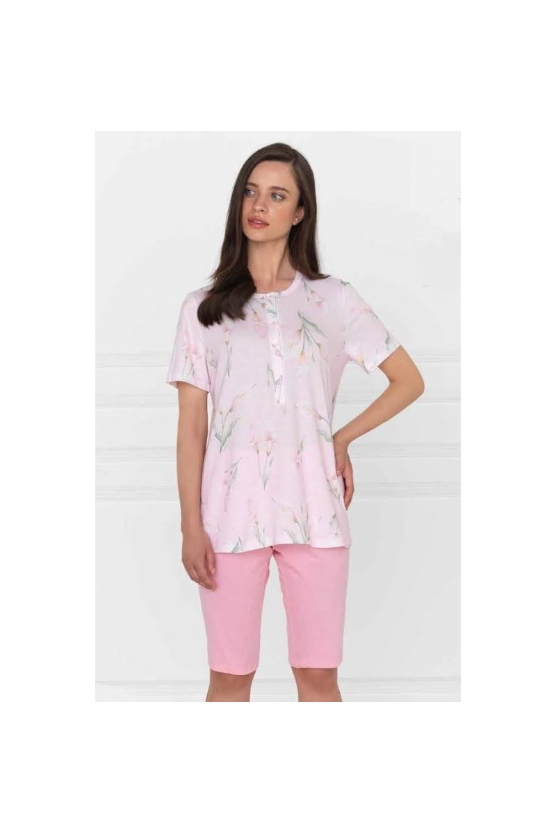 74663 LINCLALOR PIJAMA MUJER PANTALON BERMUDA M CORTA