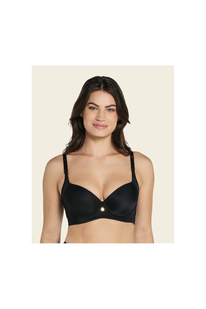 11970 D LEONISA SUJETADOR COVER BRA AROS CON RELLENO