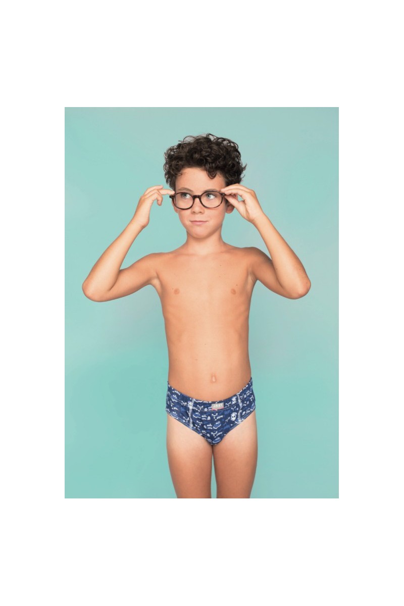 456 JAST PACK-3 SLIP NIÑO ALGODON