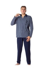 50030 DORMEN PIJAMA HOMBRE ABIERTO JACQUARD