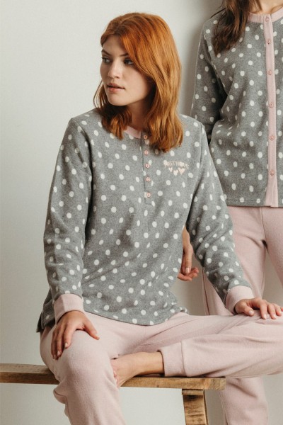 60089 ADMAS PIJAMA MUJER PUNTO MILANO SWEET DREAMS