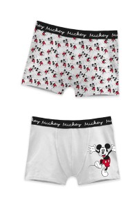 48402P DISNEY PACK-2 BOXER HOMBRE MICKEY