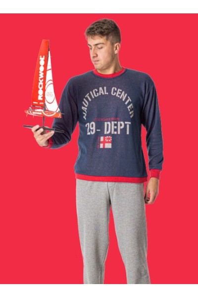 50011 DORMEN PIJAMA HOMBRE "NAUTICAL CENTER"