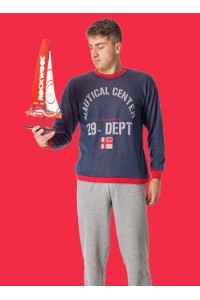 50011 DORMEN PIJAMA HOMBRE "NAUTICAL CENTER"