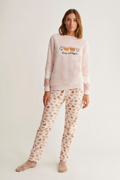 N17192 PROMISE PIJAMA MUJER "GOOD"