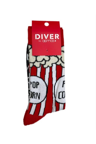 21307 21308 DIVER by ADMAS CALCETIN HOMBRE POP CORN