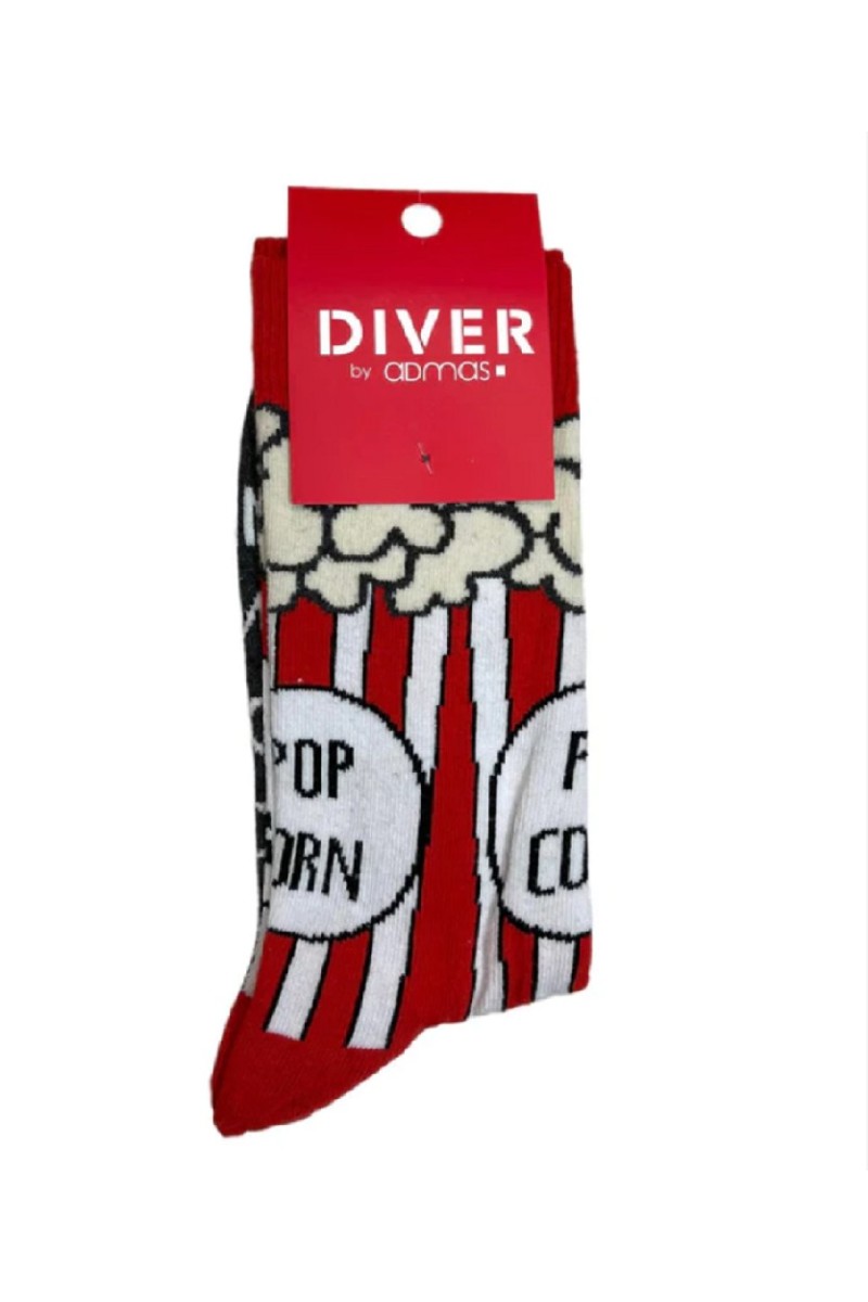 21307 21308 DIVER by ADMAS CALCETIN HOMBRE POP CORN