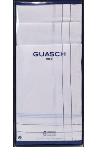 110.90 J GUASCH CRYSTAL 6 Uds PAÑUELOS CRO 43x43