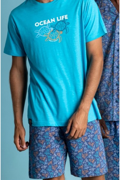 62130 ADMAS PIJAMA HOMBRE OCEAN LIFE