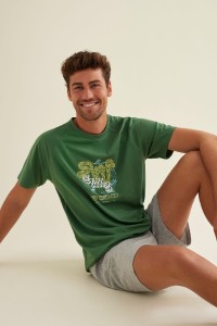 H33812 FEEL FREE PIJAMA HOMBRE SURF