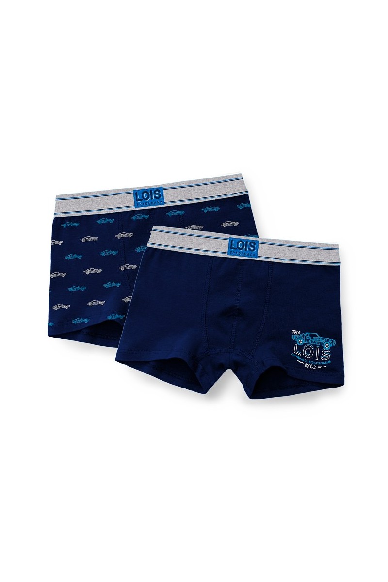 48563P LOIS PACK-2 BOXER HOMBRE SPEEDWAY