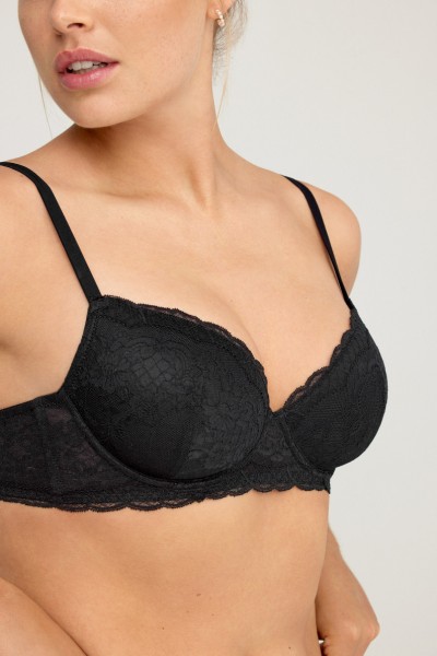 W1871 KARINA B PROMISE SUJETADOR PUSH-UP ENCAJE