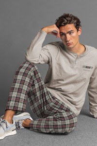 62189 ANTONIO MIRO PIJAMA HOMBRE PANTALON FRANELA